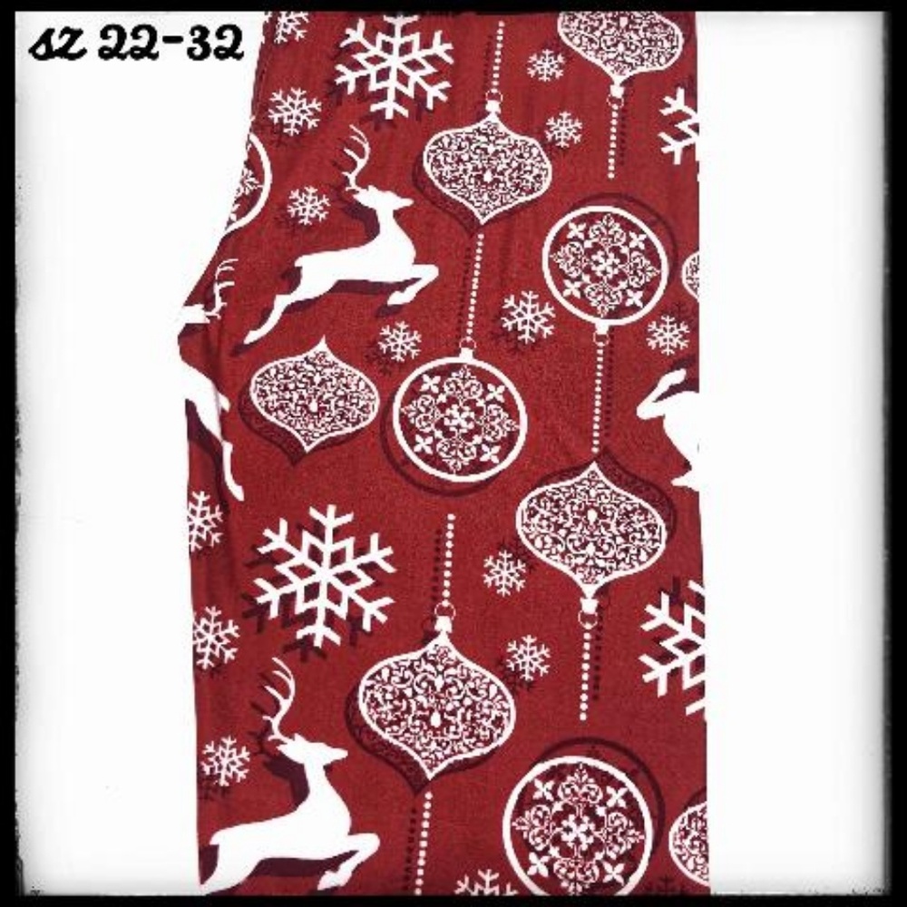 SALE!!!! 2/$32!!!  TC2 Holiday Leggings!!!